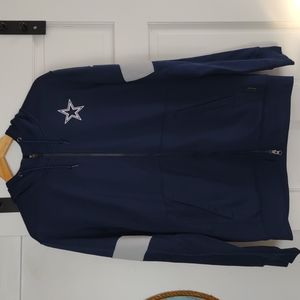 Dallas Cowboys Nike full zip hoodie men's medium genuine NFL ONFIELD Apparel